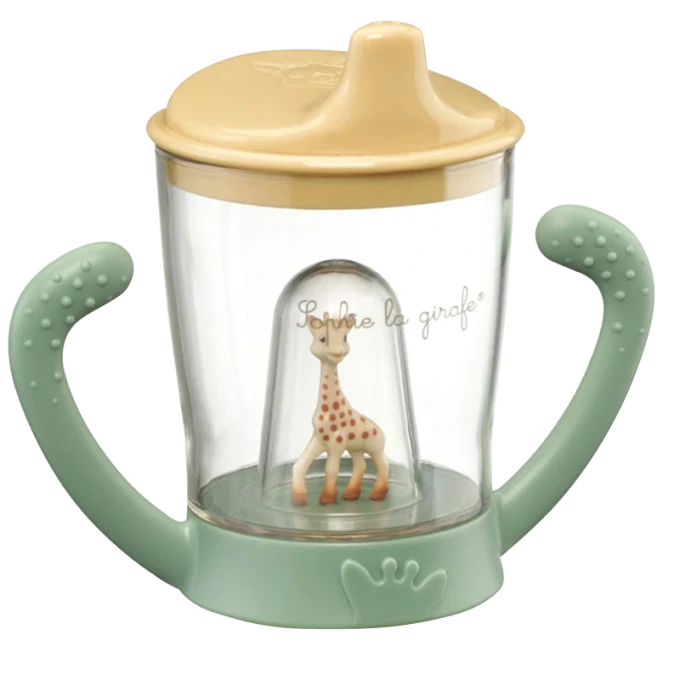 Sophie la Girafe Non-Spill Cup Mascotte Pastel Sophie la Girafe