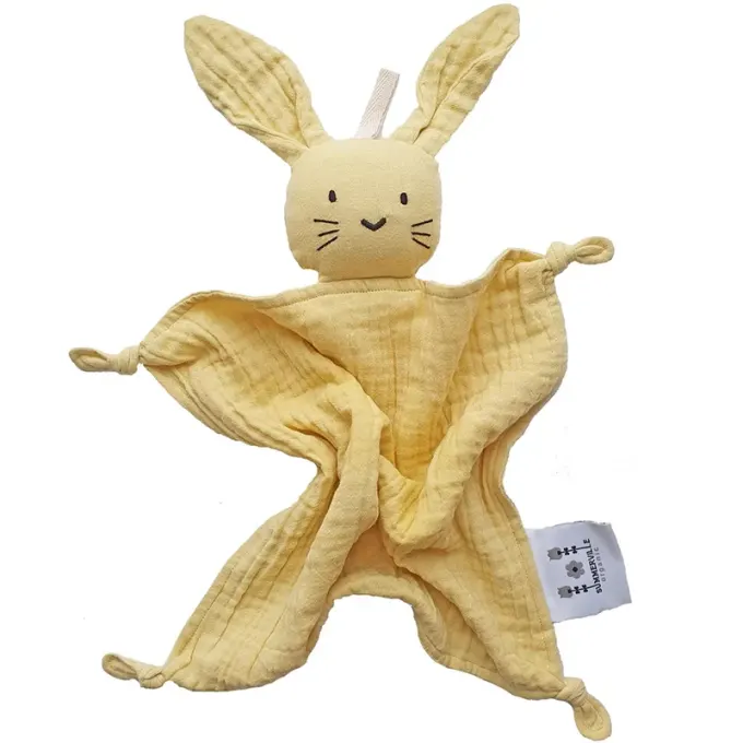 Summerville Organic Snuttefilt Kanin Eko Sun Yellow Summerville Organic