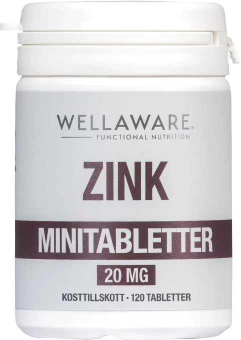 WellAware Zink 120 minitabletter WellAware