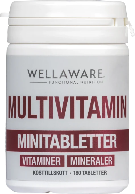 WellAware Multivitamin 180 minitabletter WellAware
