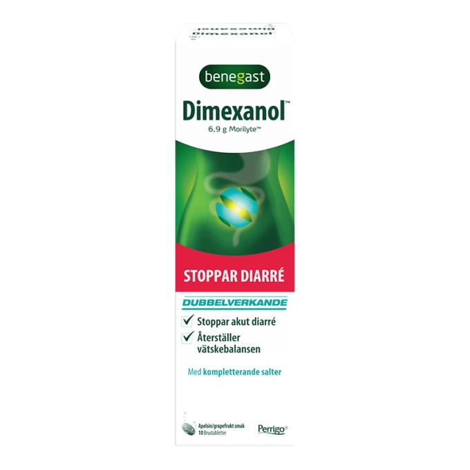 Dimexanol Brustablett 10 st Dimexanol