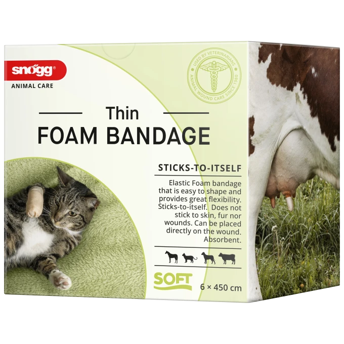 Snögg Foam Bandage Thin 6 cm x 4,5 m Snögg