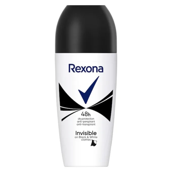 Rexona Womens Roll-On Invisible B&W 50 ml Rexona