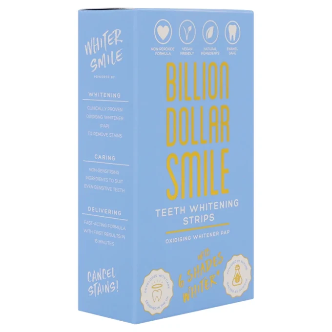 Billion Dollar Smile Teeth Whitening Strips PAP 28 st Billion dollar smile