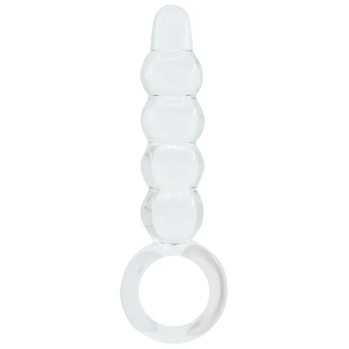 Glassy Clear Bubble Plug 20 cm Glassyclear