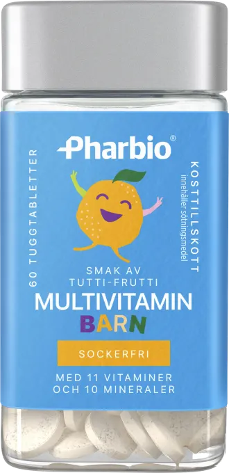Pharbio Multivitamin Barn 60 st Pharbio