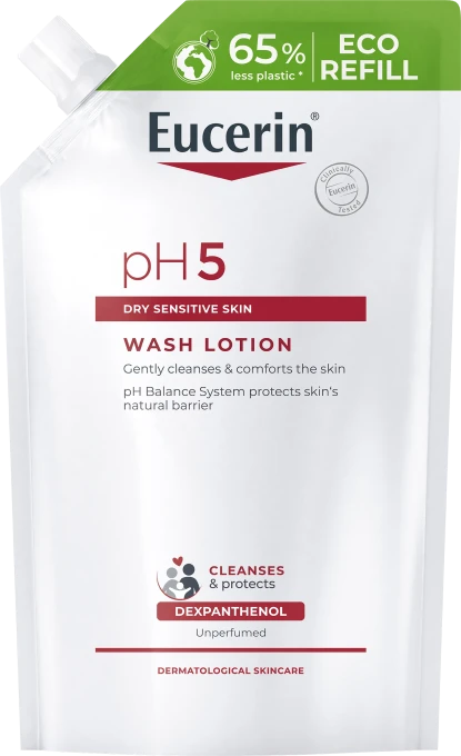 Eucerin pH5 Washlotion oparfymerad refill 400 ml Eucerin