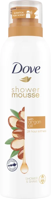 Dove Shower Mousse Argan Oil 200 ml Dove
