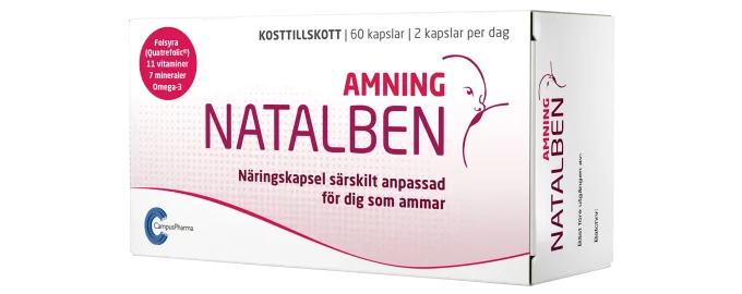 Natalben Amning 60 kapslar Natalben