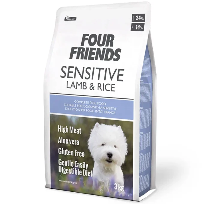 FourFriends Dog Sensitive Lamb & Rice 3 kg fourfriends