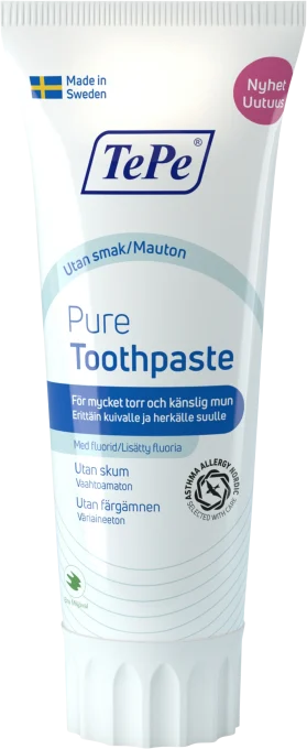 TePe Pure Toothpaste Unflavoured 75 ml TePe