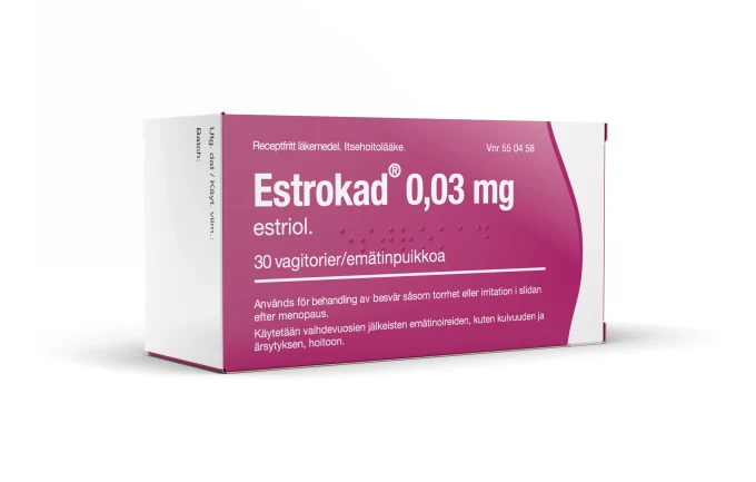 Estrokad vagitorium 0,03 mg 30 st Estrokad