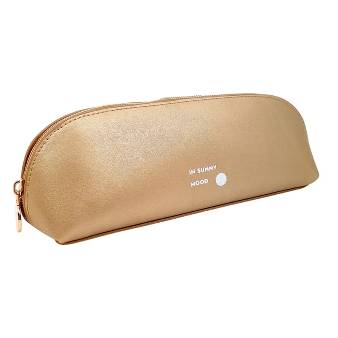 IN SUNNY MOOD Sunny Pencil Case Small Gold In Sunny Mood