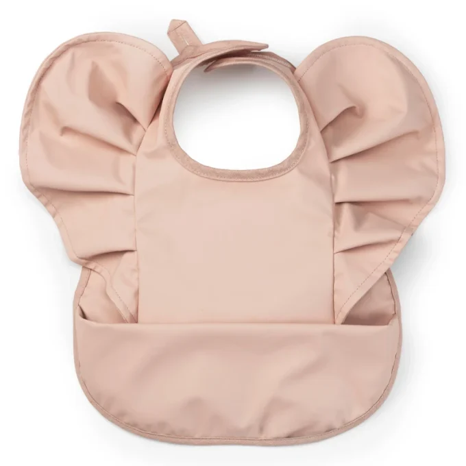 Elodie Baby Bib Powder Pink 0-3 år Elodie Details