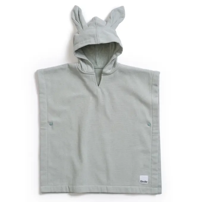 Elodie Bath Poncho Mineral Green 0-3 år Elodie Details