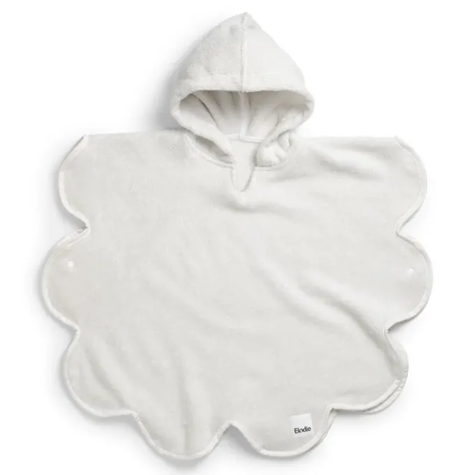 Elodie Bath Poncho Vanilla White 0-3 år Elodie Details