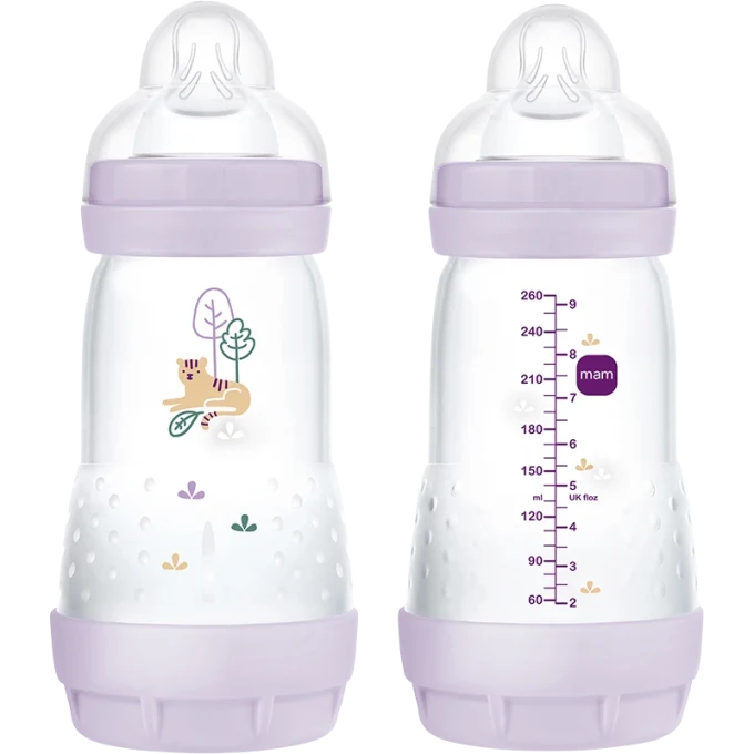 MAM Easy Start Anti-Colic Nappflaska Rosa 260ml Mam