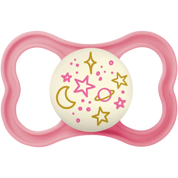 MAM Supreme Night Napp 6-16 mån Silk Box Rosa Mam