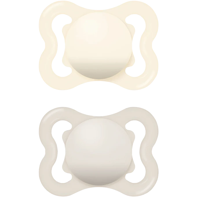 MAM Air Napp Natural Rubber 0-6 mån 2-pack Neutral Mam