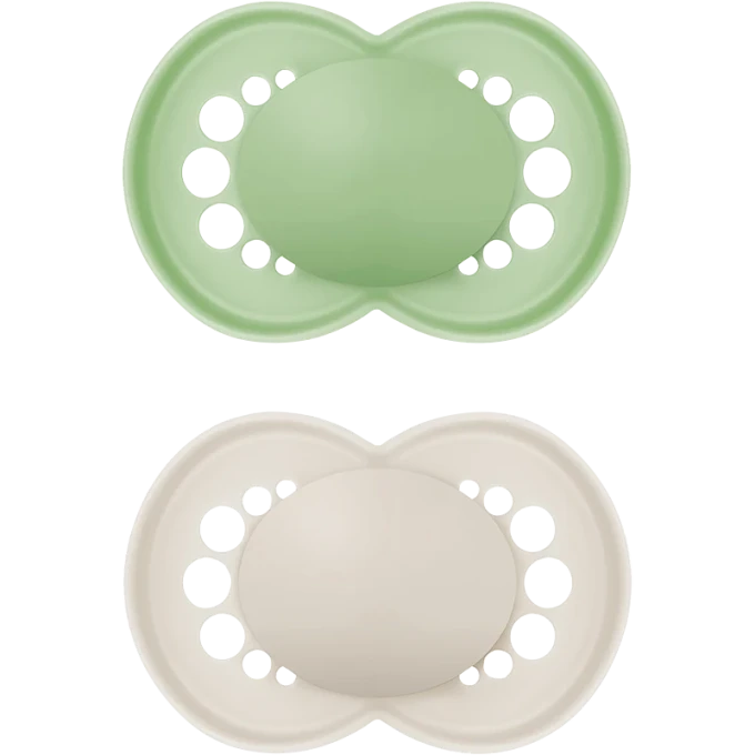 MAM Original Napp 6-16 mån 2-pack Neutral Mam