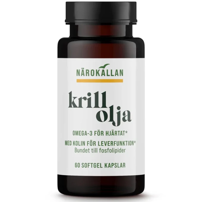 Närokällan Krillolja 60 kapslar Närokällan