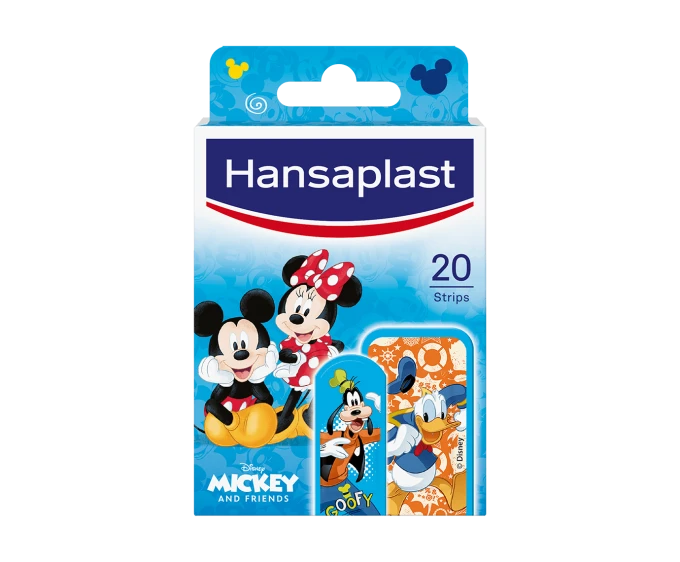 Hansaplast Mickey & Friends Kids Plåster 20 strips Hansaplast