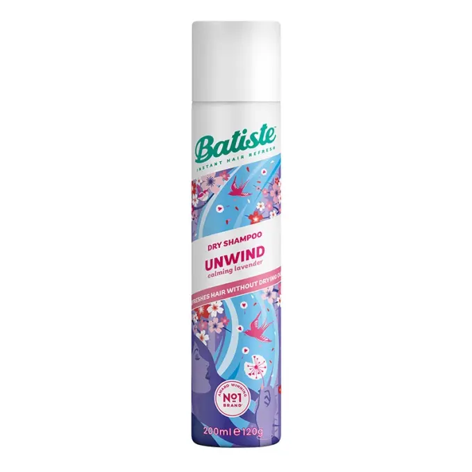 Batiste Dry Shampoo Unwind, 200 ml Batiste