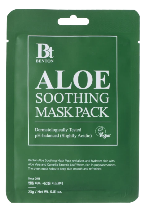 Benton Aloe Soothing Mask 23 g Benton
