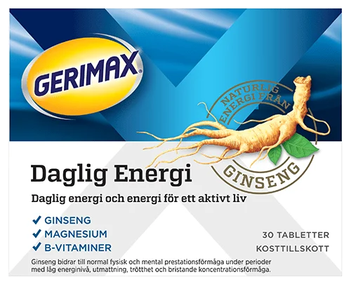 Gerimax Daglig Energi 30 st Gerimax