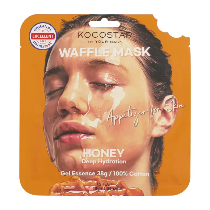 Kocostar Waffle Mask Honey 40 g Kocostar