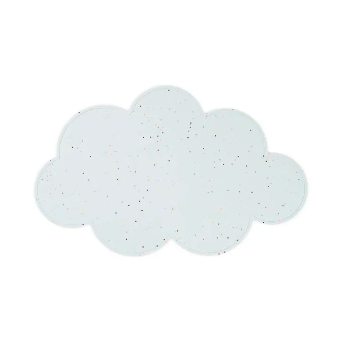 Done by Deer Silicone Placemat Confetti Blue Done by Deer