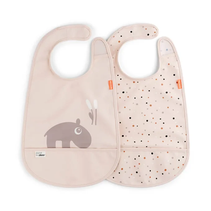 Done by Deer Bib w/velcro Ozzo Powder 2-pack Done by Deer