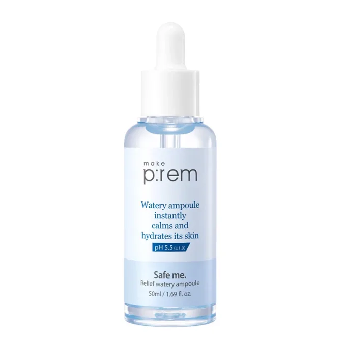Make P:rem Safe Me Relief Watery Ampoule 50 ml Makeprem