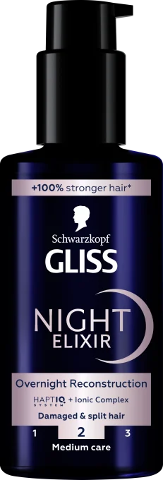 Schwarzkopf Gliss Night Elixir Overnight Reconstruction 100 ml Schwarzkopf