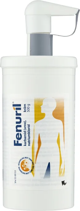 Fenuril Kräm Burk med pump, 500g Fenuril