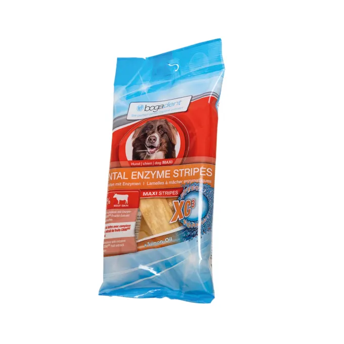 Bogadent Dental Enzyme Stripes Maxi Dog 100 g bogadent