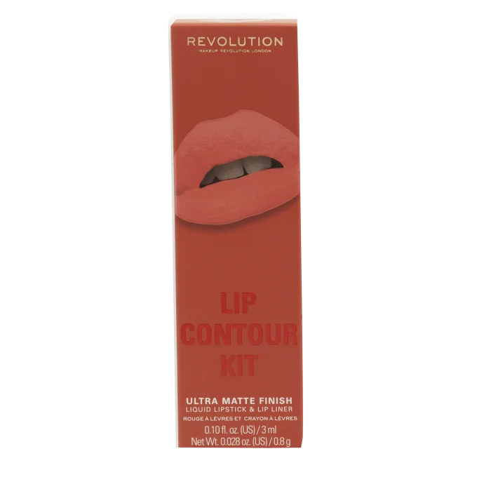 Revolution Beauty London Lip Contour Kit Coral Babe 3 ml Revolution Beauty London
