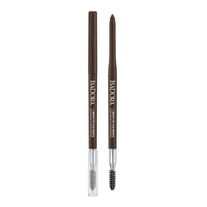 IsaDora The Brow Fix 24h Pencil Longwear & Waterproof 0,32 g 02 Dark Brown IsaDora