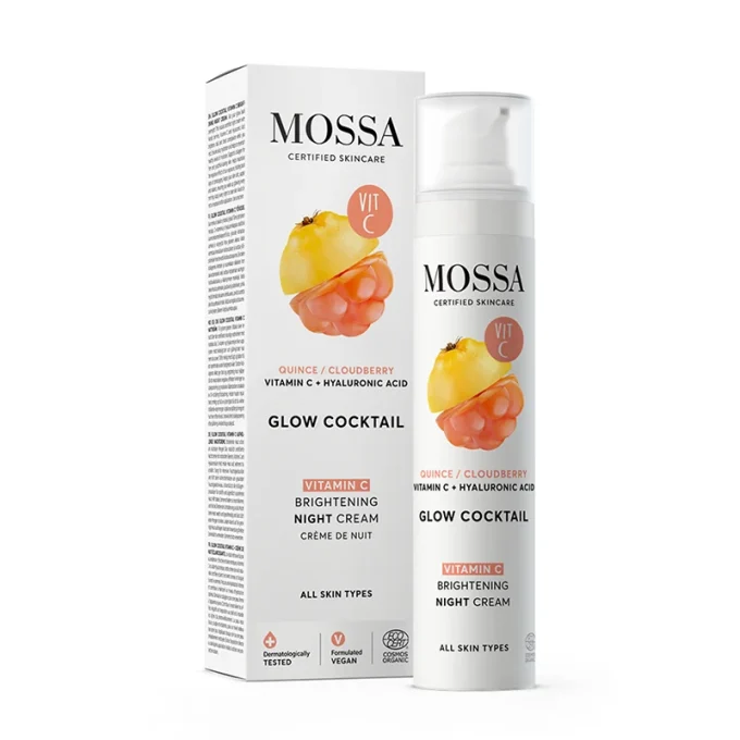 Mossa Glow Cocktail Vitamin C Brightening Night Cream 50ml Mossa