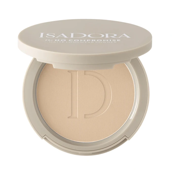 IsaDora The No Compromise Matte Longwear Powder 7 g 65 Neutral Beige IsaDora