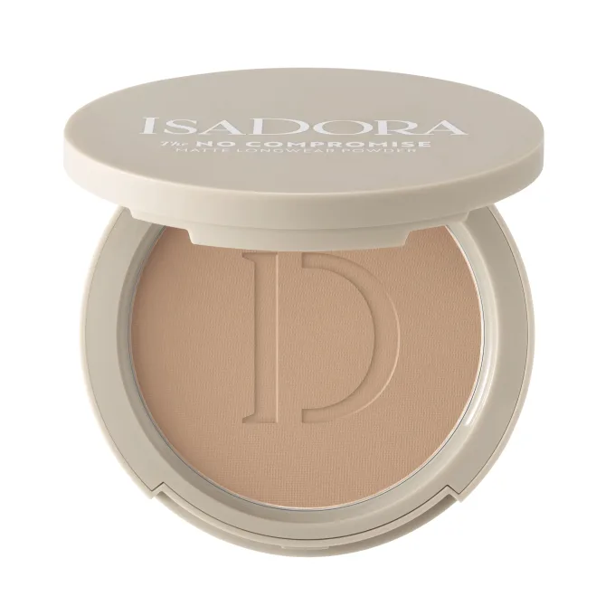 IsaDora The No Compromise Matte Longwear Powder 7 g 68 Neutral Almond IsaDora