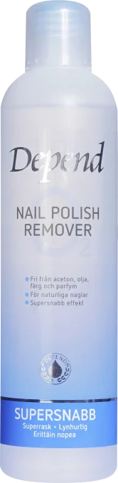Depend Nagellacksremover O2 Blå 250 ml Depend