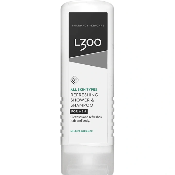 L300 For Men Refreshing Shower & Shampoo 250 ml L300