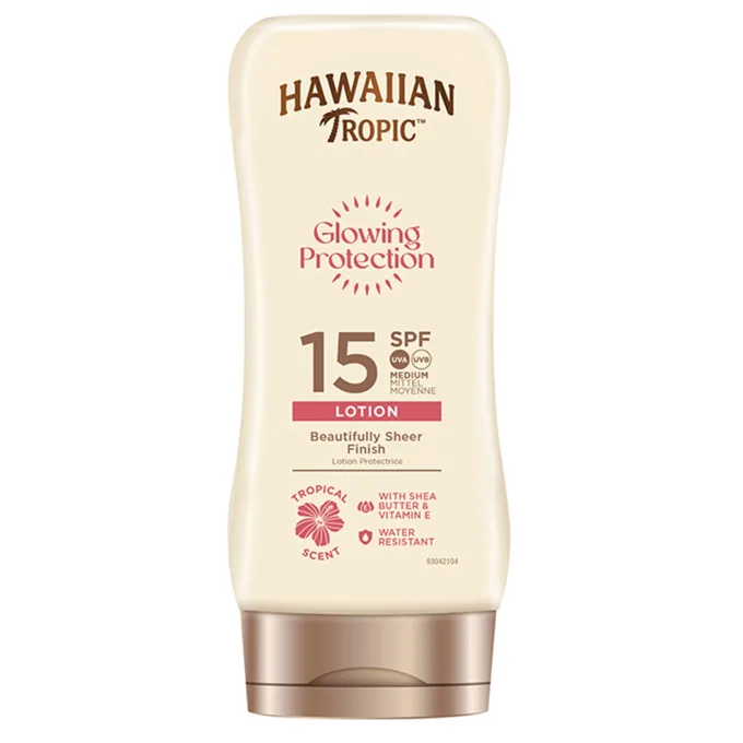 Hawaiian Tropic Glowing Protection Lotion SPF 15, 180 ml Hawaiian Tropic