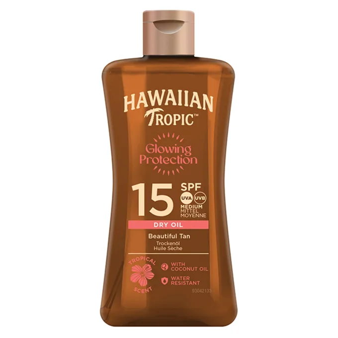 Hawaiian Tropic Glowing Protection Dry Oil SPF15 100 ml Hawaiian Tropic