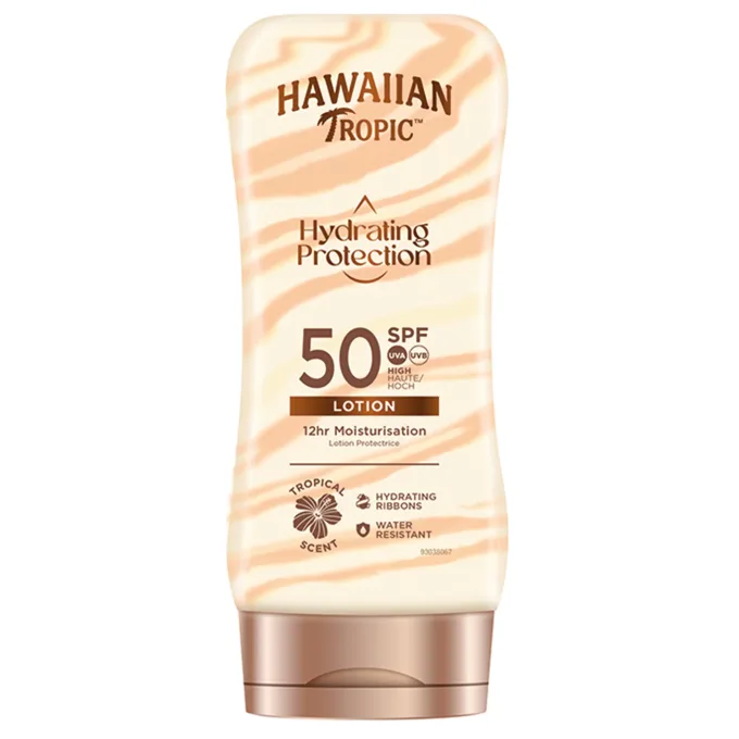 Hawaiian Tropic Hydrating Protection Lotion SPF 50, 180 ml Hawaiian Tropic