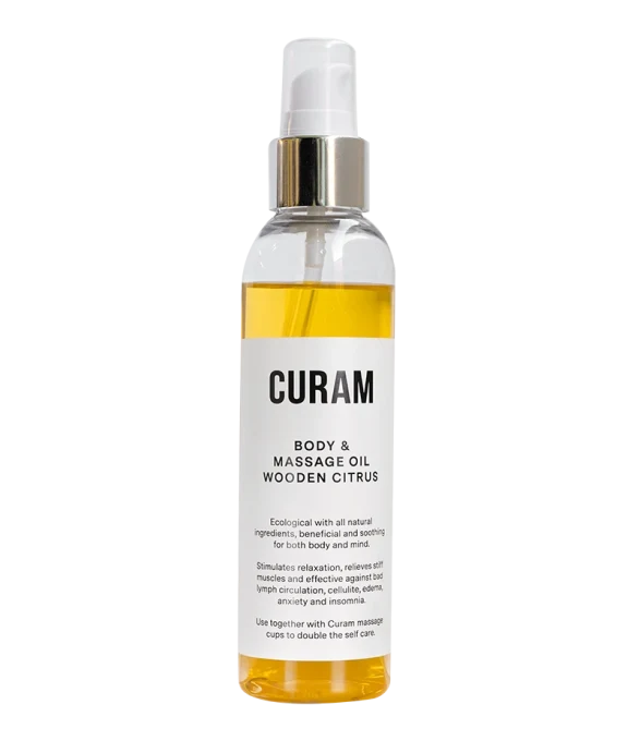Curam Body And Massage Oil Wooden Citrus 150 ml Curam