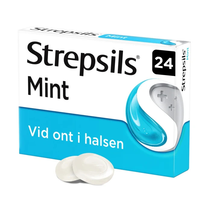 Strepsils Mint sugtablett 24 st Strepsils