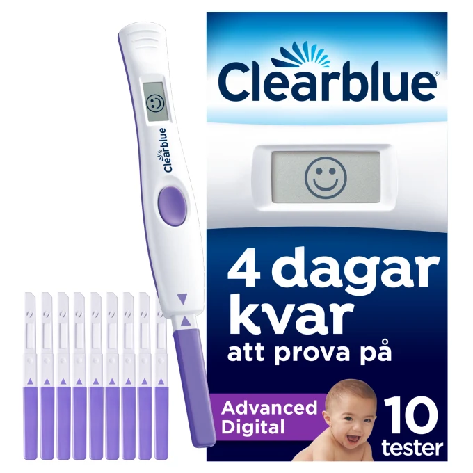 Clearblue Advanced Ägglossningstest 10 st Clearblue