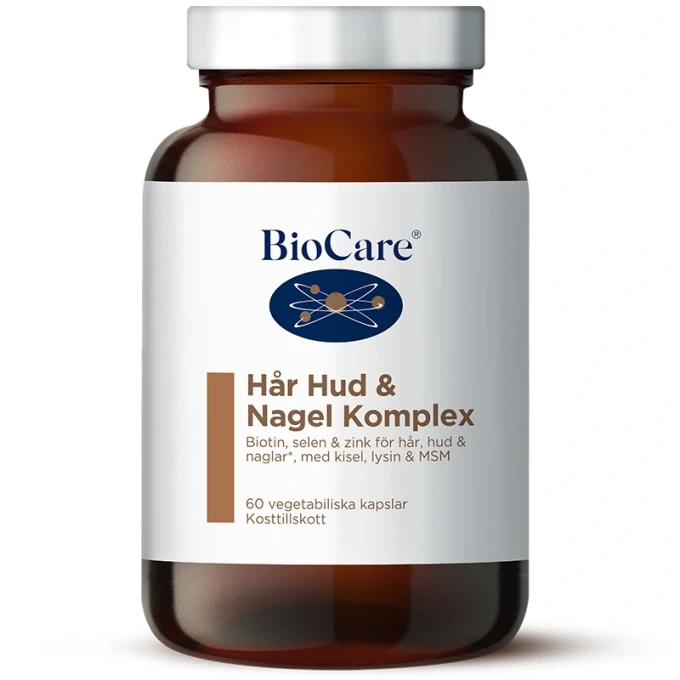 BioCare Hår, Hud & Nagelkomplex 60 kapslar BioCare
